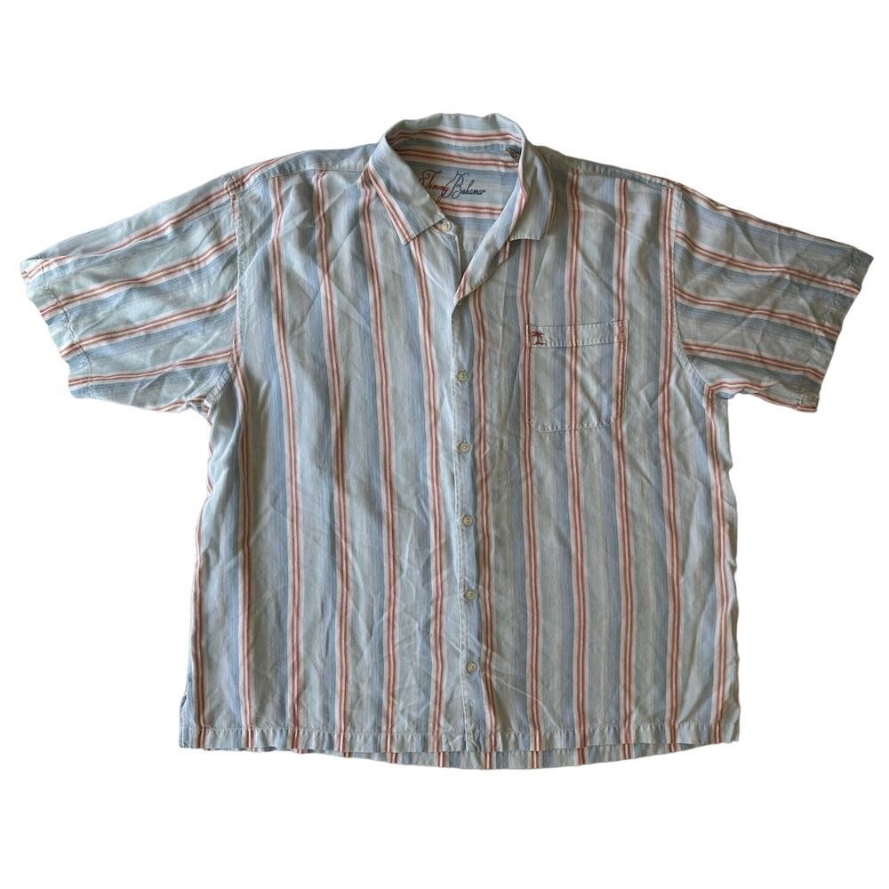 Tommy Bahama Men's Short Sleeve Button Down Size XXL